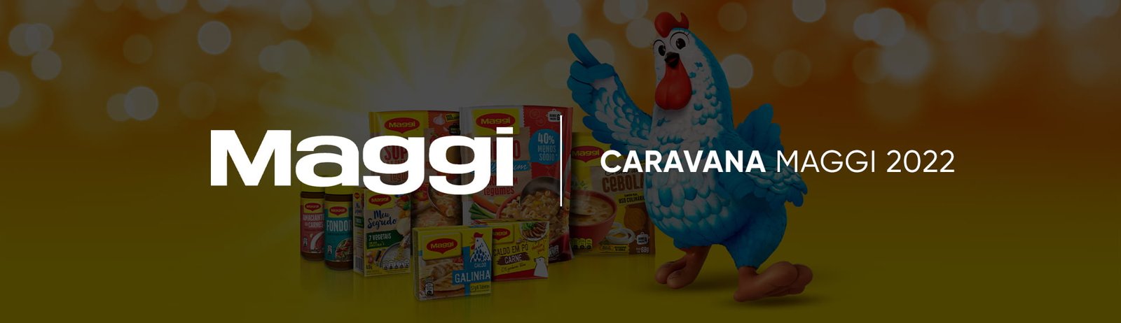 Caravana Maggi com ativa&ccedil;&atilde;o itinerante
