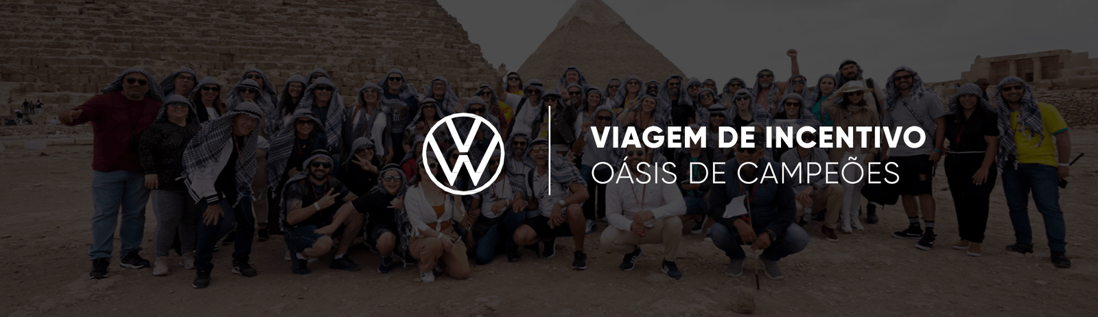 Viagem de incentivo Volkswagen no Egito